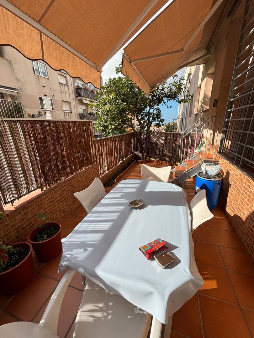 Terrace of Planta baja for sale in Mataró  with Heating, Terrace and Storage room