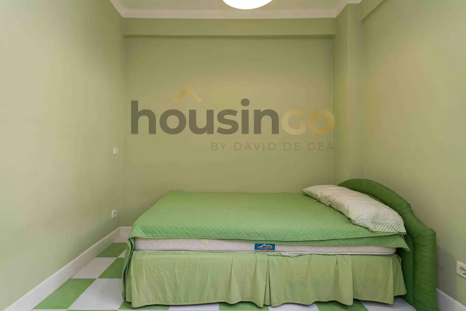 Schlafzimmer von Wohnung zur Miete in Madrid mit Heizung und Terrasse