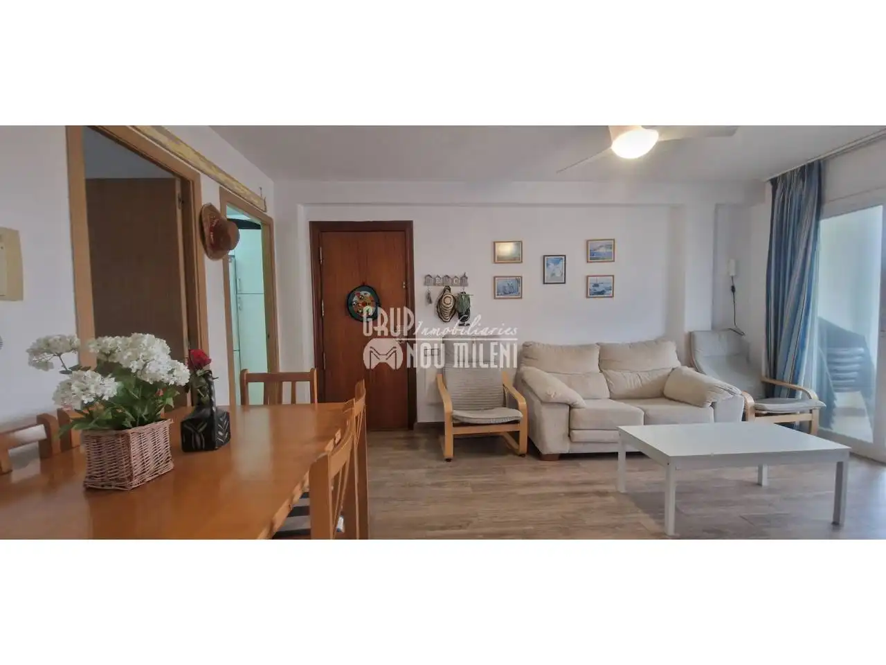Sala de estar de Piso de alquiler en Valencia con Terraza, Amueblado y Balcón