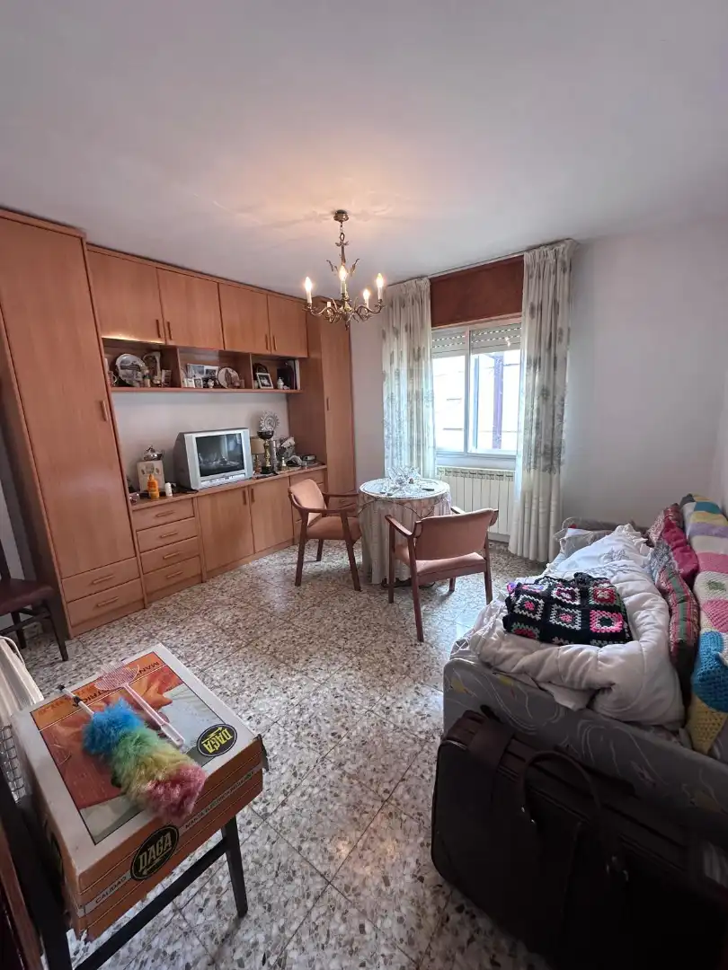Living room of Houses for sale in Villaverde de Rioja  with Heating, Terrace and Storage room