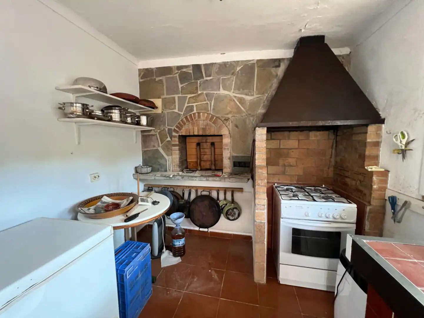 Cuina de Casa o xalet en venda en Pollença amb Terrassa, Traster i Moblat