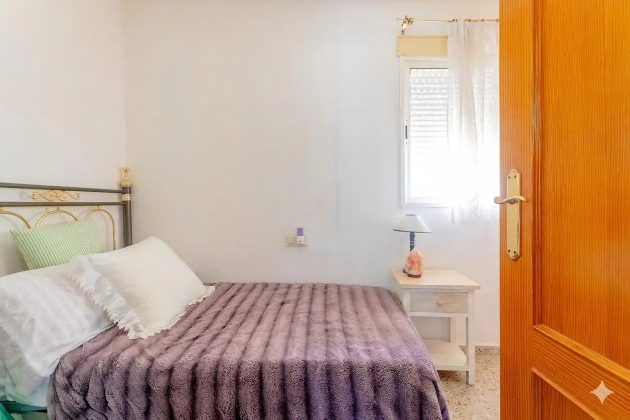 Bedroom of Flat for sale in La Pobla de Vallbona  with Balcony