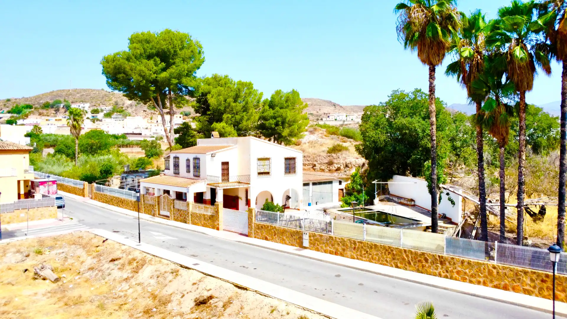 Exterior view of Houses for sale in Berja  with Private garden, Terrace and Swimming Pool
