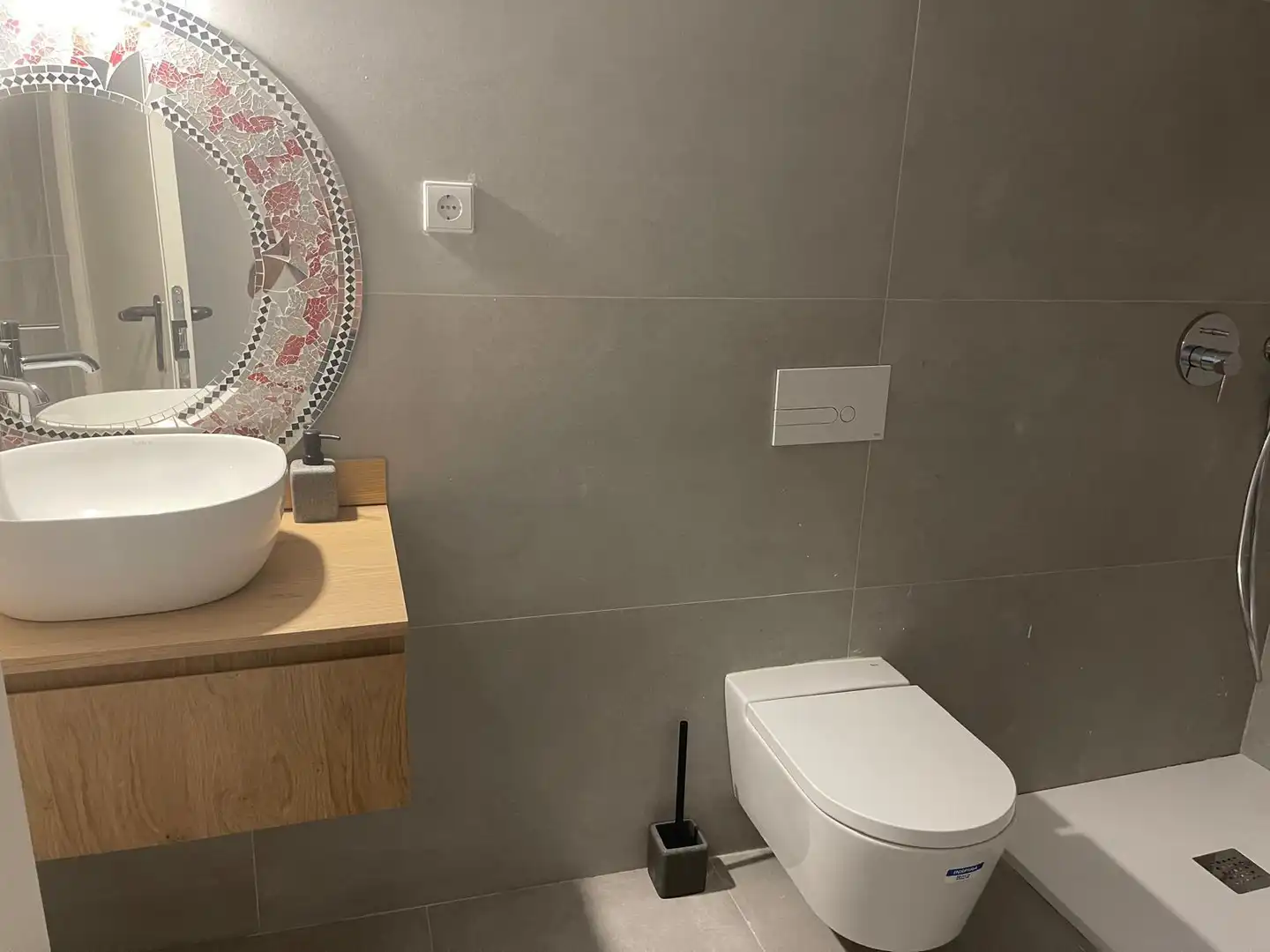 Bany de Casa adosada en venda en Santa Eulària des Riu amb Aire condicionat, Calefacció i Jardí privat