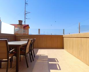 Terrasse von Dachboden miete in  Logroño mit Heizung, Parkett und Terrasse