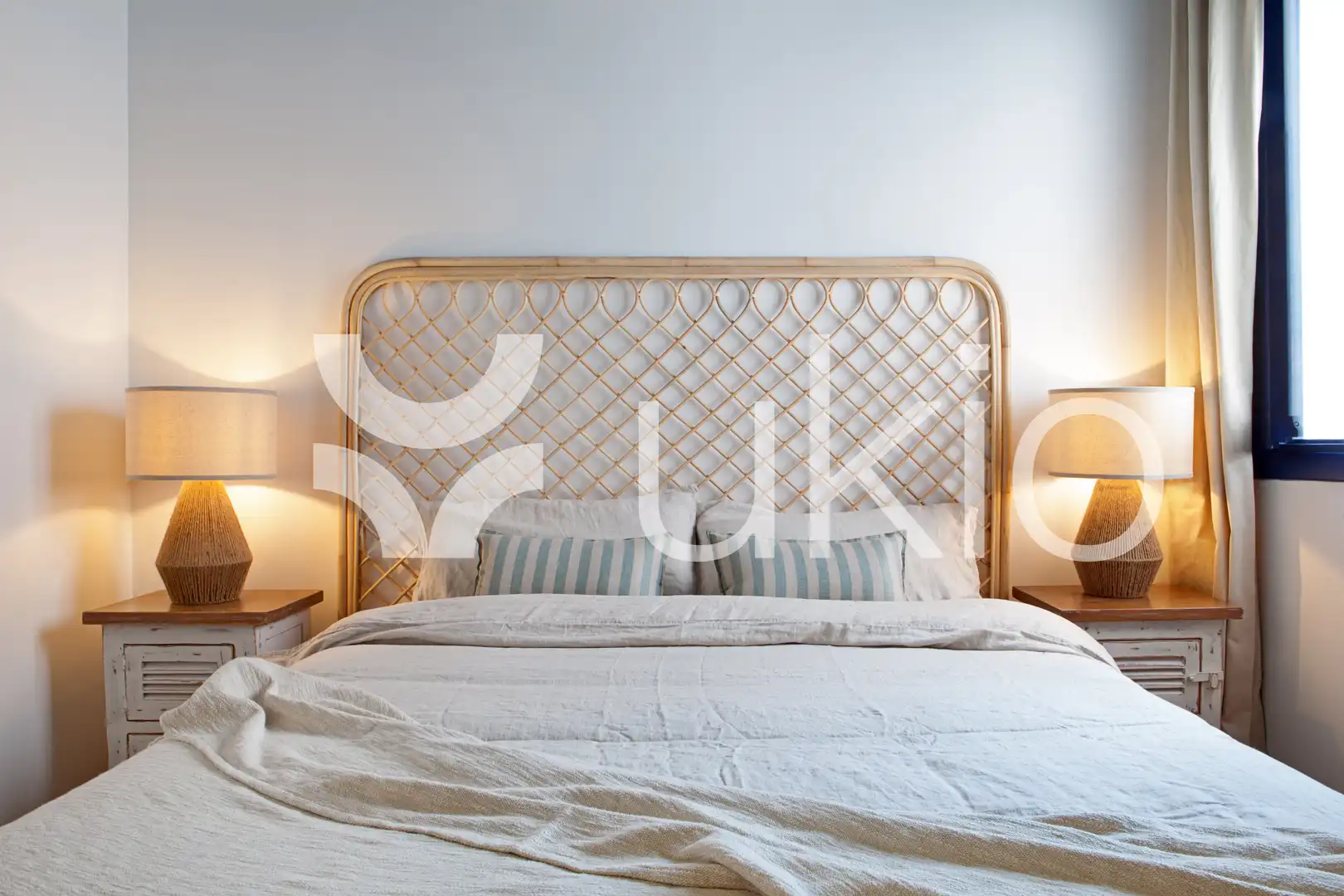 Habitación de Apartamento de alquiler en Madrid con Aire acondicionado, Terraza y Amueblado