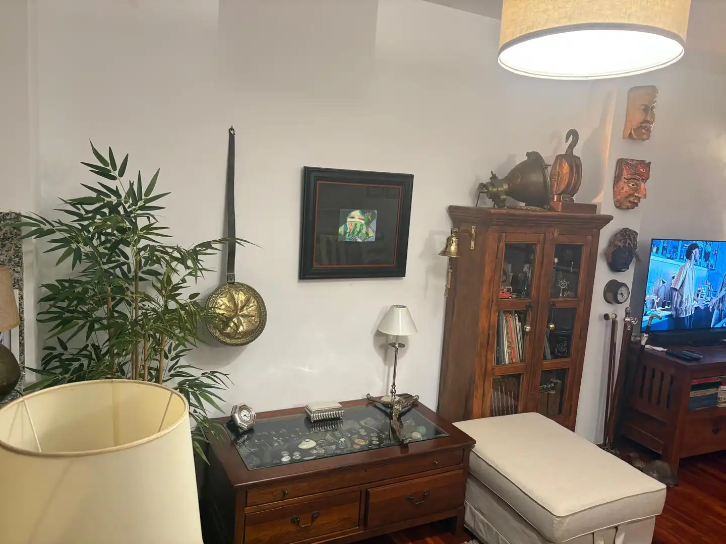 Sala d'estar de Pis en venda en Camprodon amb Calefacció, Parquet i Moblat