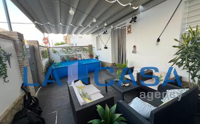 Terrace of Single-family semi-detached for sale in Dos Hermanas  with Air Conditioner and Terrace