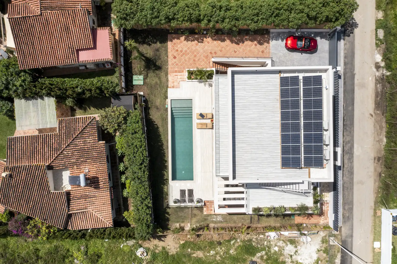 Vista exterior de Casa o chalet en venta en Marbella con Aire acondicionado, Jardín privado y Terraza