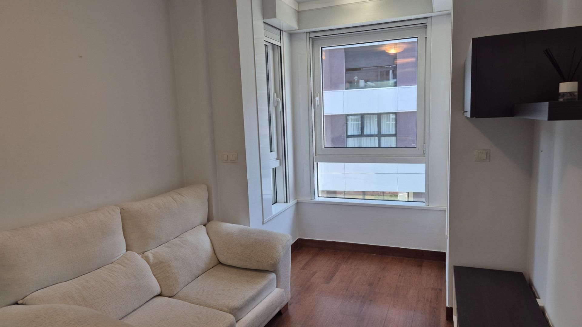 Sala d'estar de Apartament de lloguer en A Coruña Capital  amb Calefacció i Traster