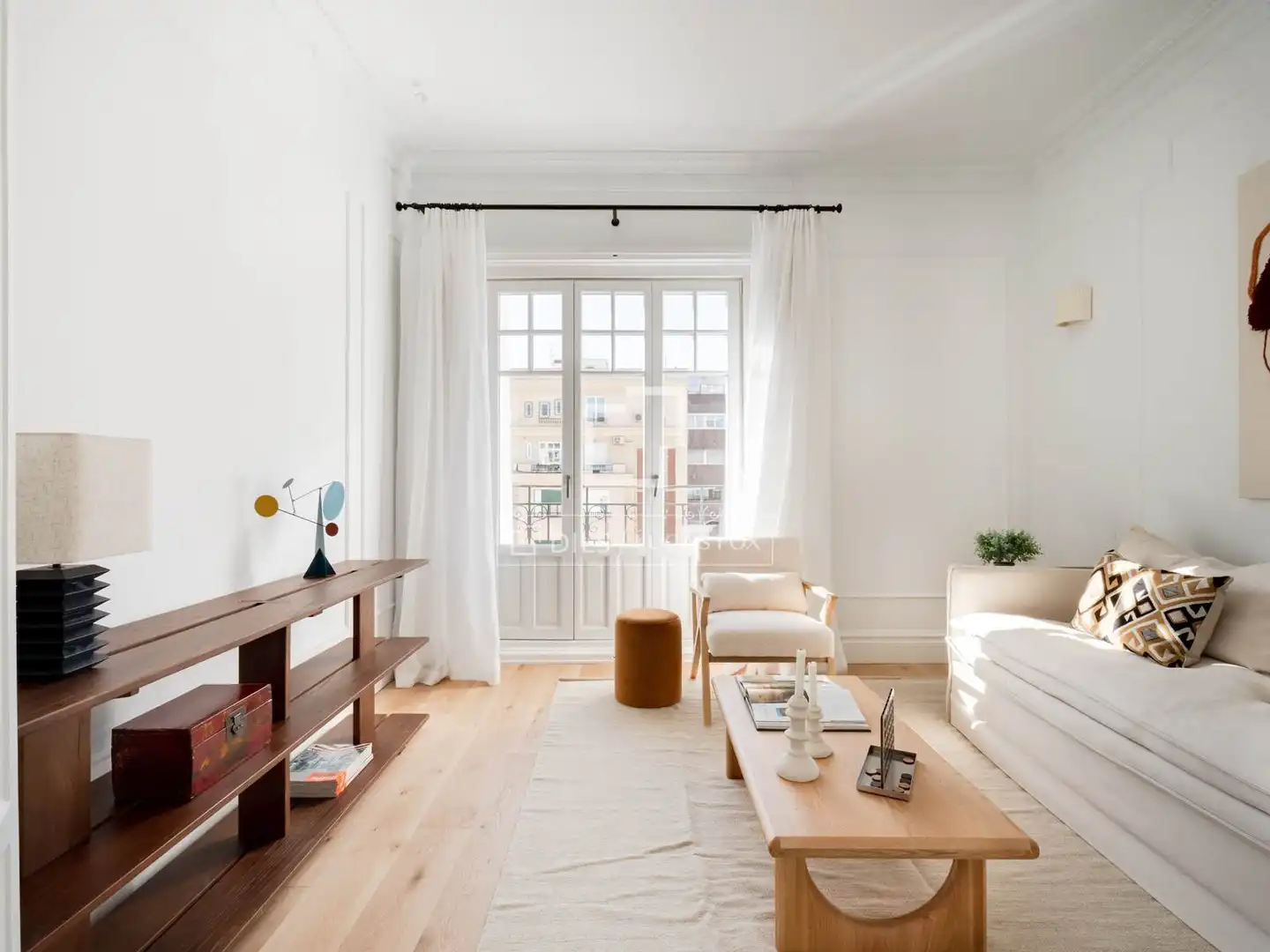 Wohnzimmer von Wohnung zum Verkauf in Madrid mit Klimaanlage, Heizung und Abstellraum