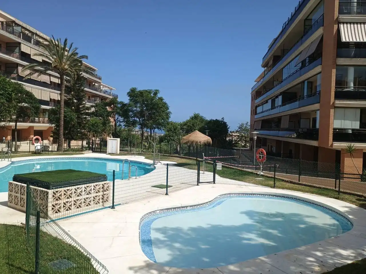 Swimming pool of Apartments for rent in Torremolinos  with Air Conditioner, Heating and Terrace