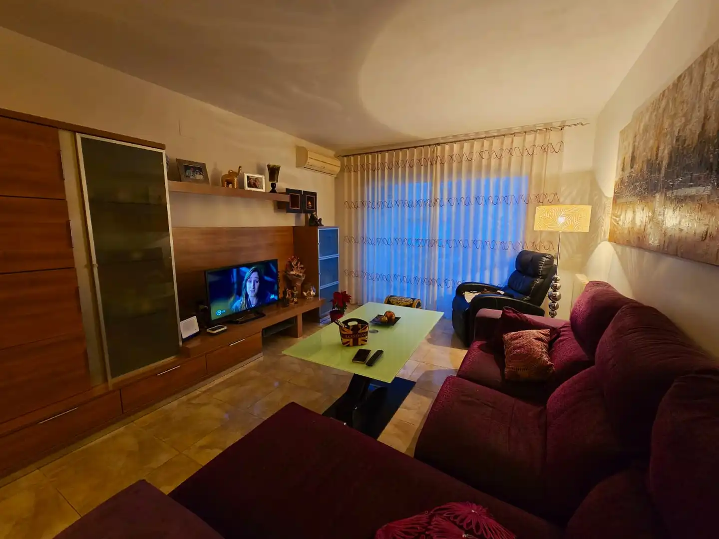 Living room of Flat for sale in Cambrils  with Air Conditioner, Heating and Balcony