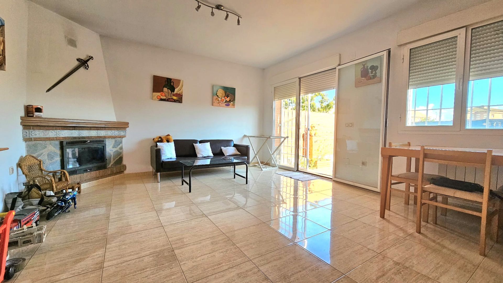 Living room of House or chalet for sale in Yuncos  with Heating, Private garden and Terrace