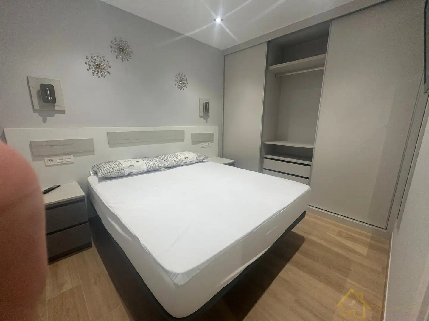 Schlafzimmer von Wohnungen zur Miete in Lugo mit Heizung und Möbliert