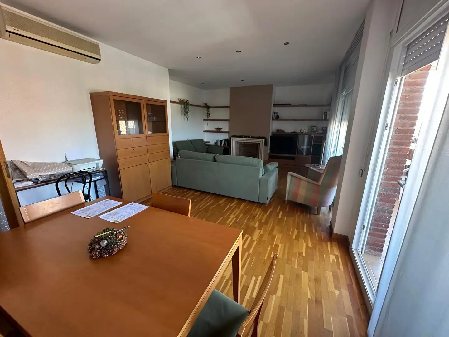 Sala de estar de Piso de alquiler en Sant Quirze del Vallès con Balcón