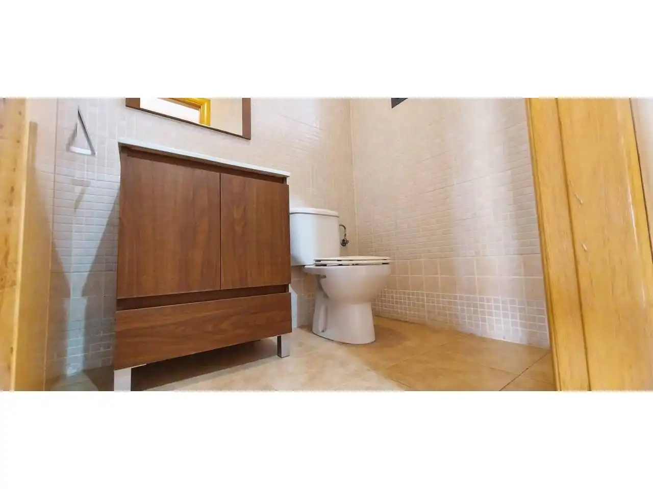 Baño de Casa adosada de alquiler en Aljaraque con Terraza y Amueblado