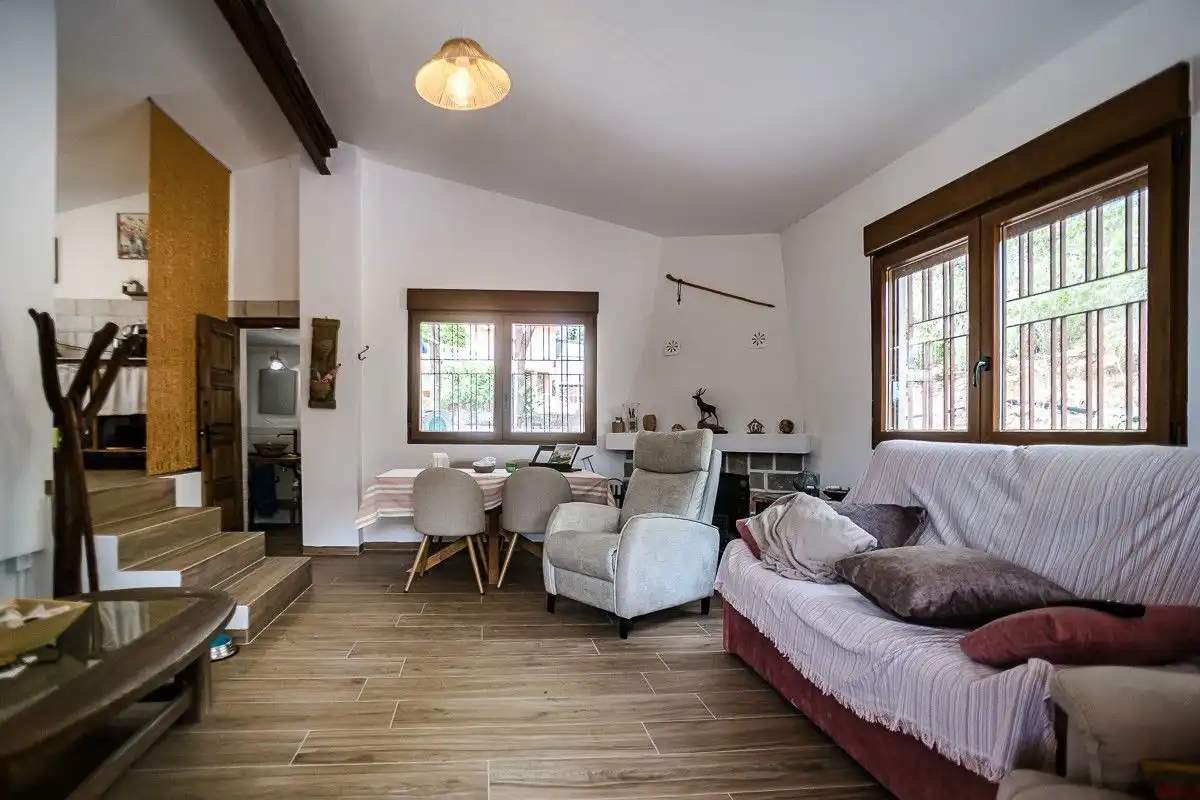 Sala d'estar de Casa o xalet en venda en Murcia amb Calefacció, Jardí privat i Terrassa