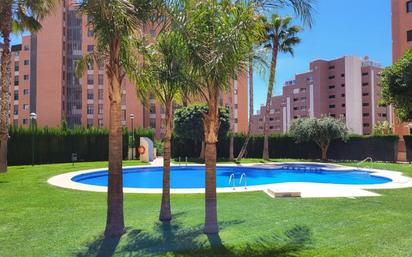 Swimming pool of Flat for sale in Villajoyosa / La Vila Joiosa  with Air Conditioner