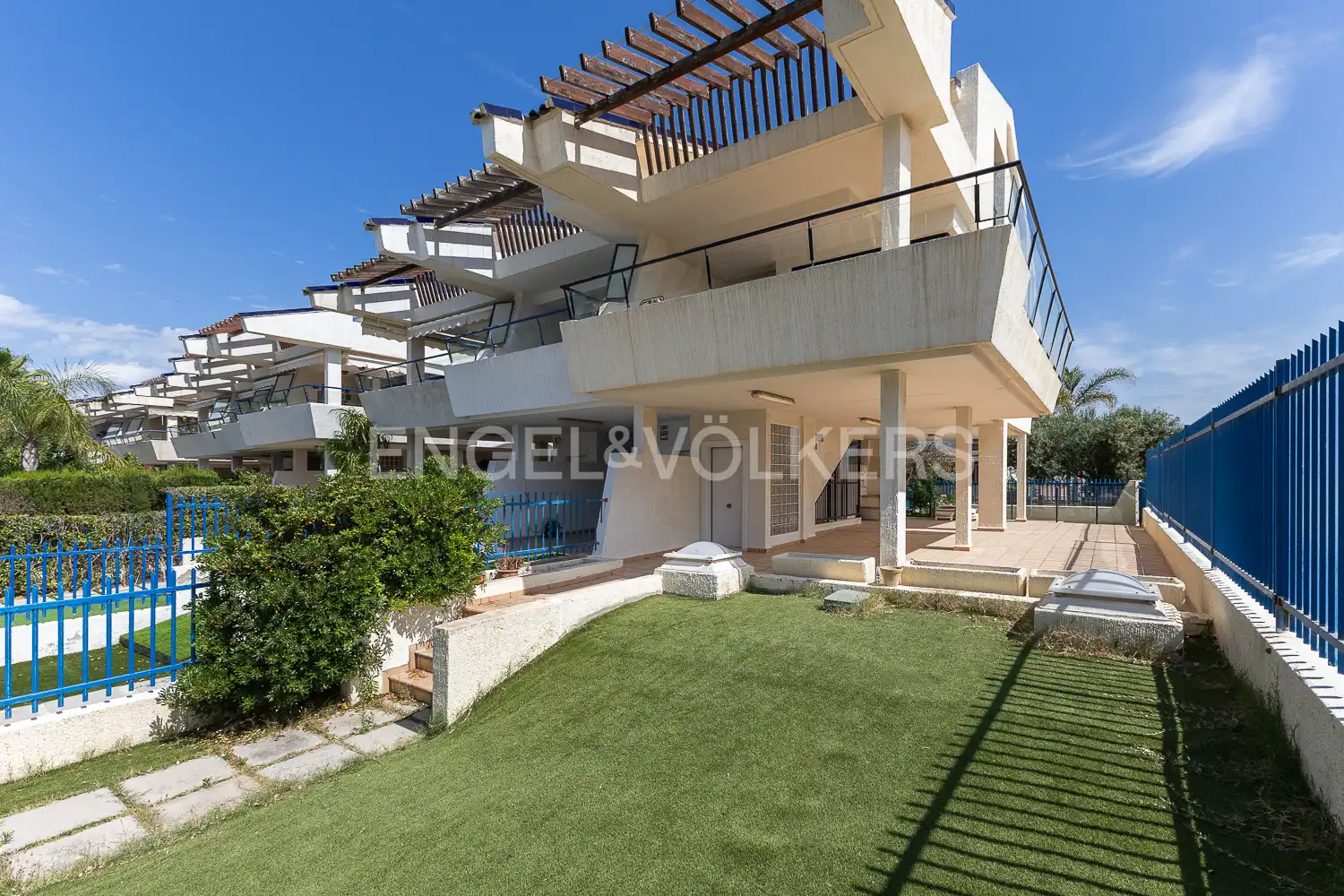 Terrace of Houses for rent in Sagunto / Sagunt  with Air Conditioner, Heating and Private garden