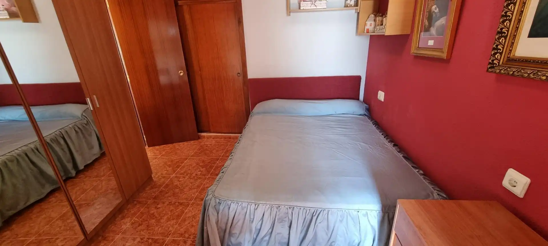 Bedroom of Flat for sale in Cullera  with Air Conditioner, Storage room and Furnished