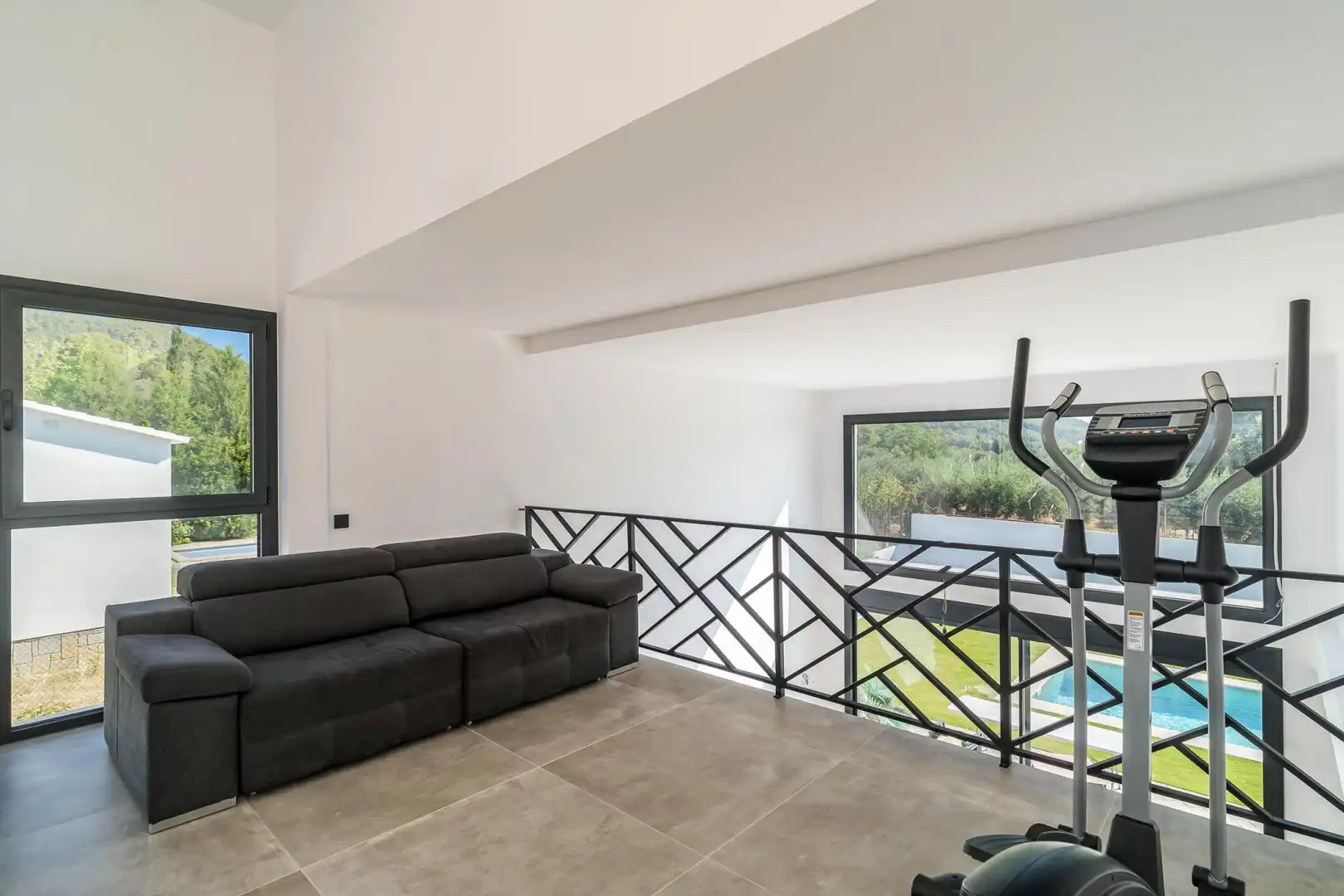 Sala d'estar de Casa o xalet en venda en Sentmenat amb Calefacció i Jardí privat