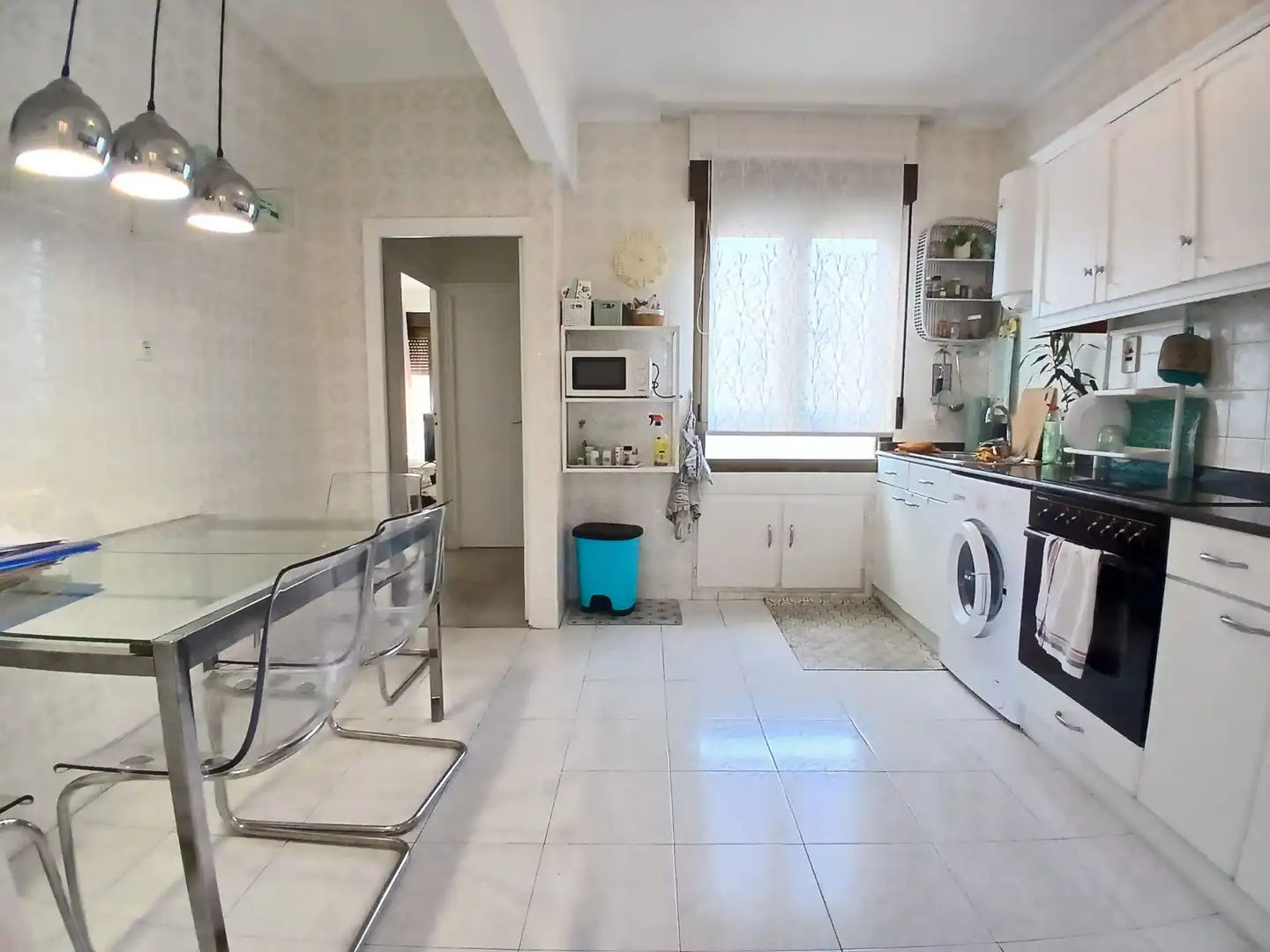 Kitchen of Flat for sale in Barakaldo   with Heating and Balcony