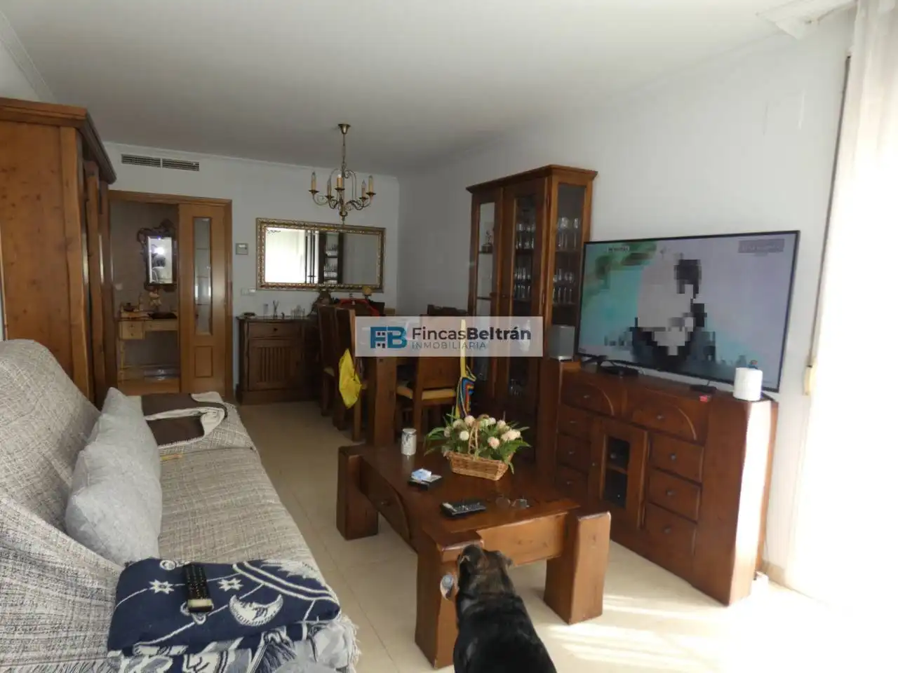 Sala de estar de Piso en venta en Benicarló con Aire acondicionado y Terraza