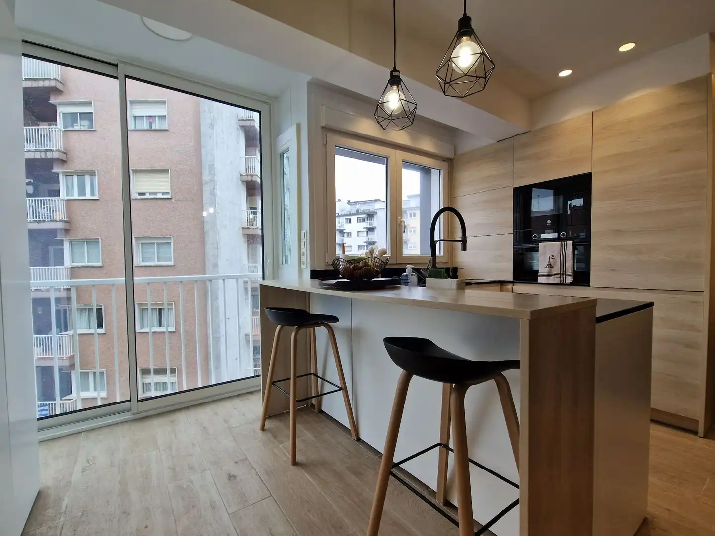 Cocina de Piso en venta en Donostia - San Sebastián  con Calefacción y Amueblado