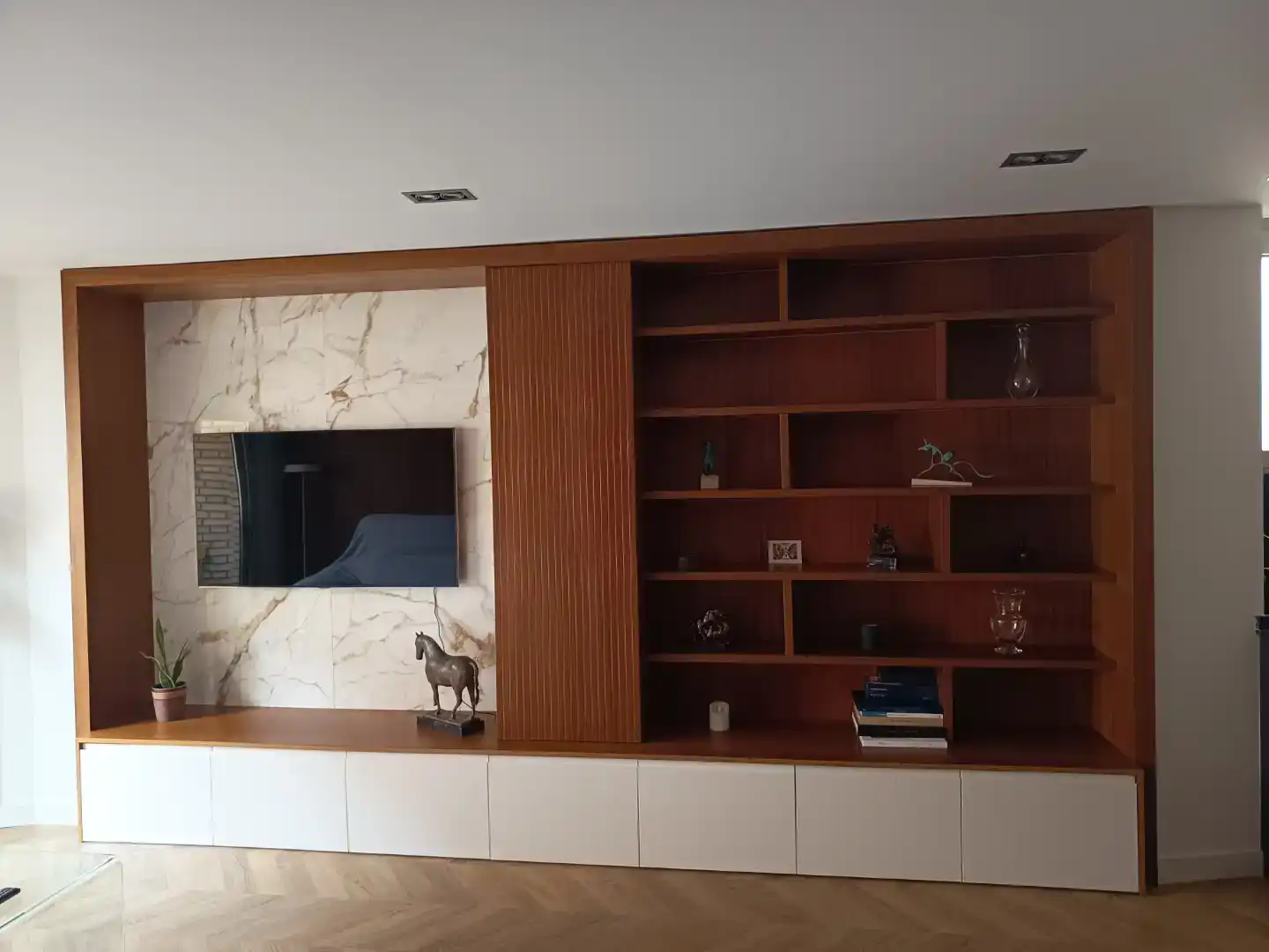 Wohnzimmer von Wohnung zur Miete in Murcia mit Klimaanlage, Abstellraum und Möbliert