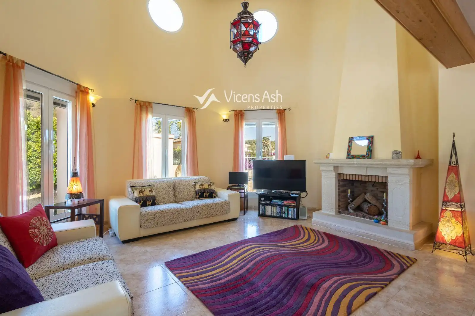 Living room of Houses for sale in Jávea / Xàbia  with Heating
