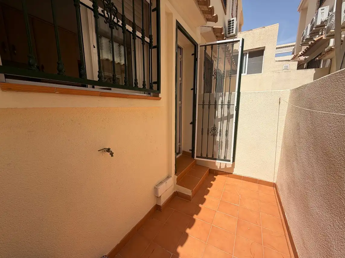 Terraza de Casa adosada en venta en Santa Pola con Terraza y Piscina comunitaria