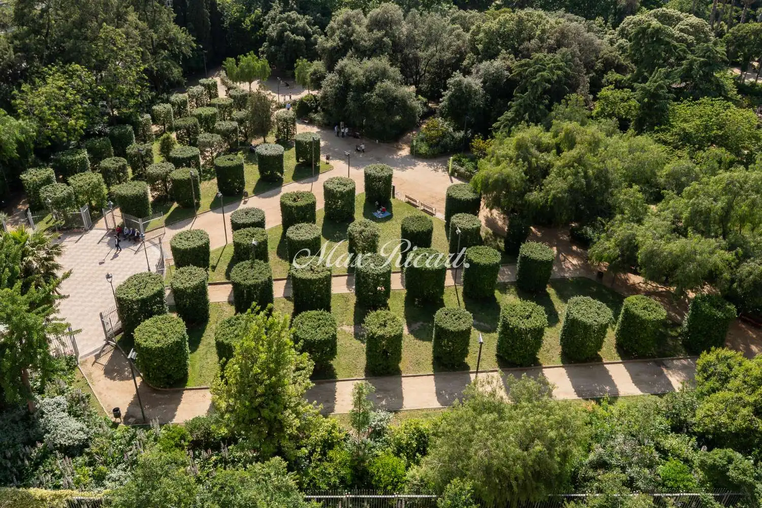 Jardín de Ático de alquiler en Barcelona con Aire acondicionado, Calefacción y Terraza