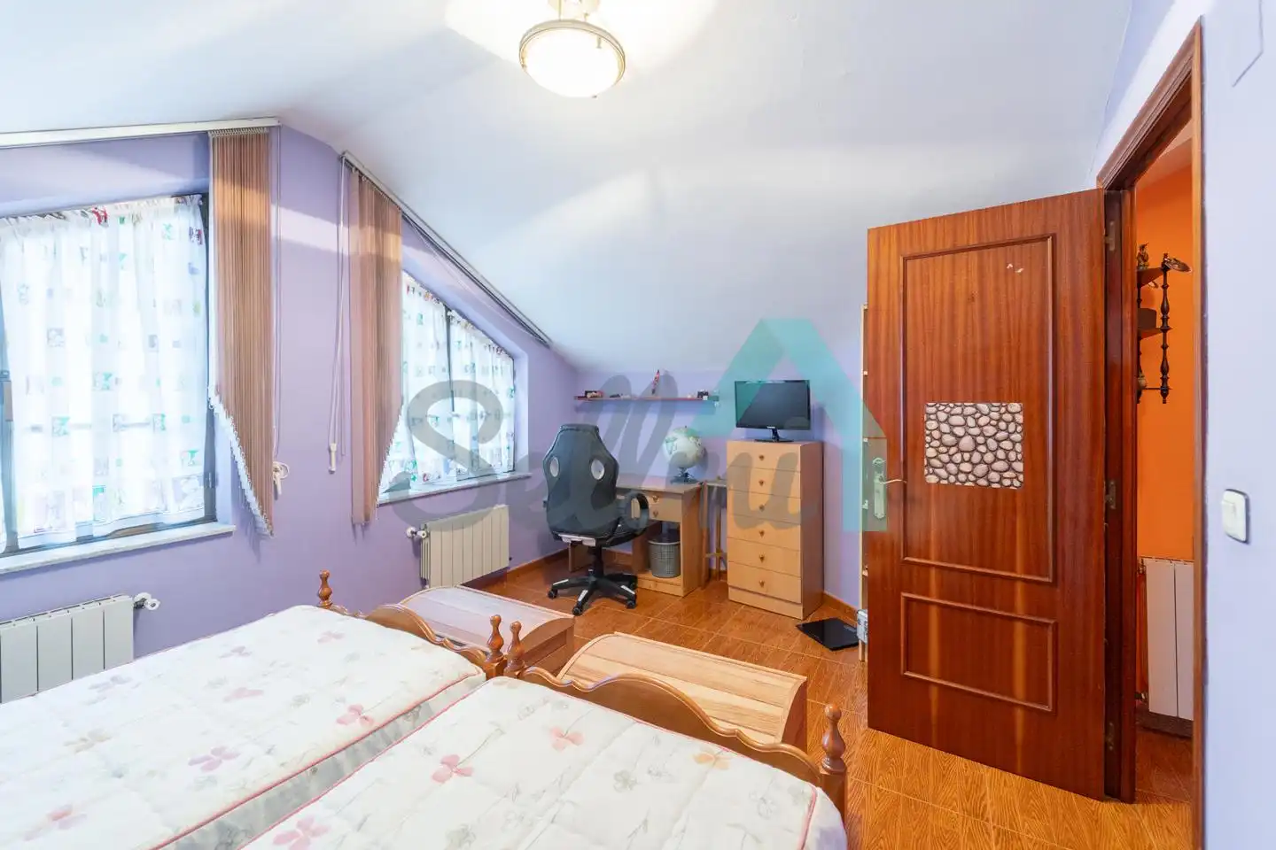 Bedroom of Houses for sale in Morcín  with Heating, Private garden and Terrace