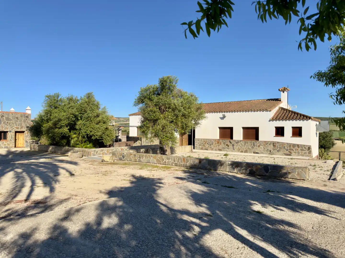 Vista exterior de Finca rústica en venta en Arcos de la Frontera con Aire acondicionado, Calefacción y Jardín privado
