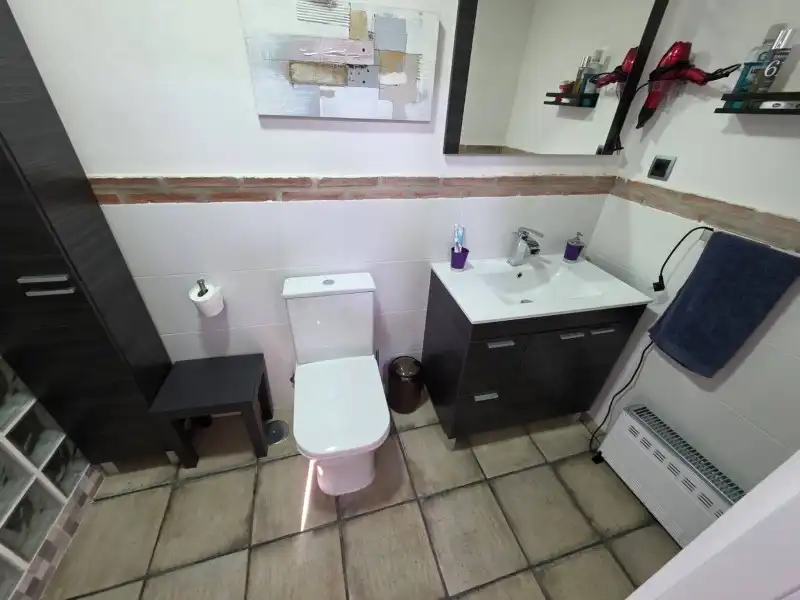 Baño de Casa o chalet en venta en Malpartida de Plasencia con Aire acondicionado y Jardín privado