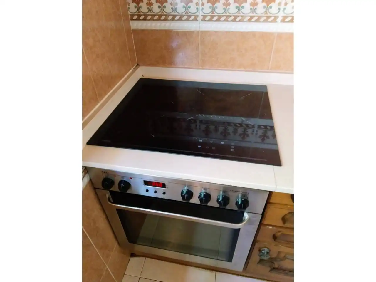 Cocina de Apartamento de alquiler en Burgos con Calefacción y Amueblado