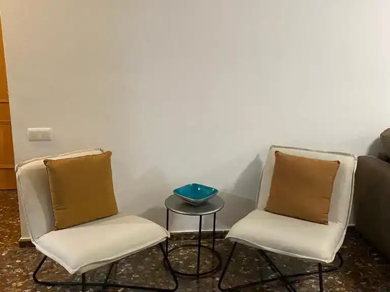 Sala de estar de Piso en venta en  Valencia Capital con Aire acondicionado y Balcón
