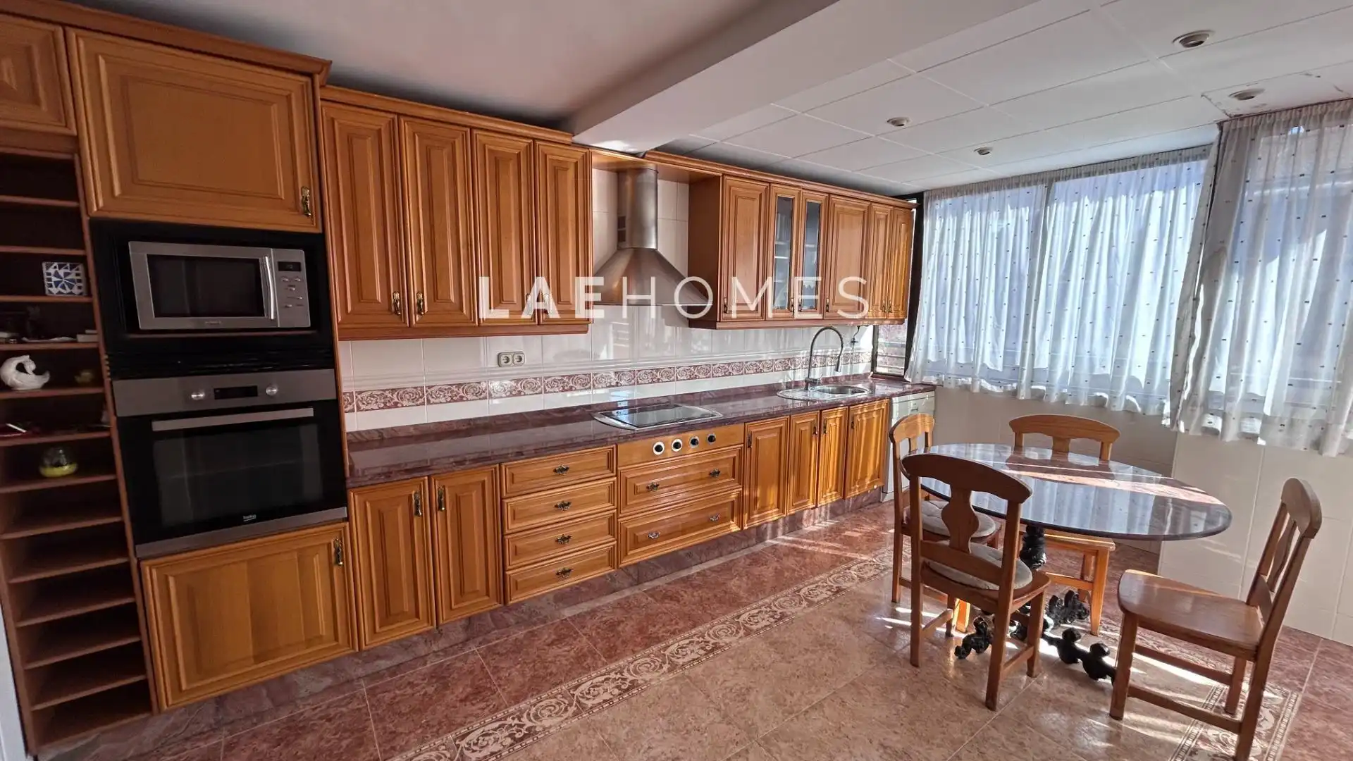 Kitchen of Attic for rent in El Campello  with Air Conditioner, Parquet flooring and Furnished