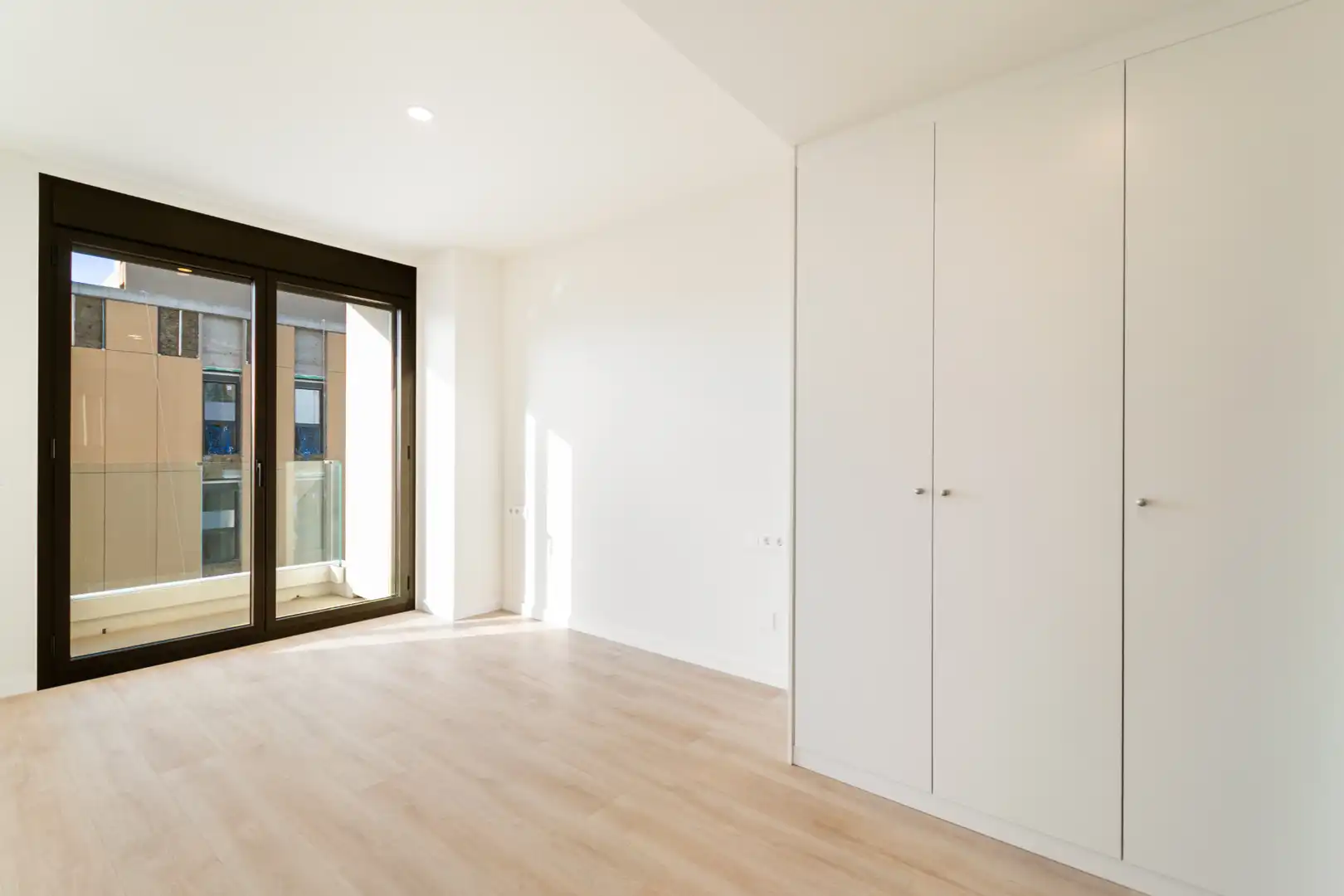 Schlafzimmer von Wohnung zur Miete in Esplugues de Llobregat mit Klimaanlage, Heizung und Terrasse