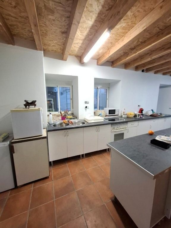 Cuina de Casa adosada en venda en Viveiro amb Terrassa, Traster i Moblat