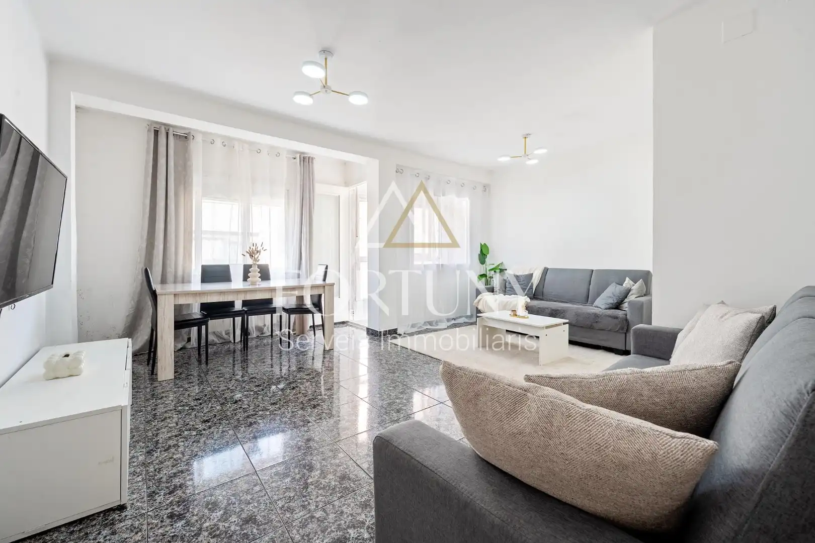 Sala de estar de Piso en venta en Reus