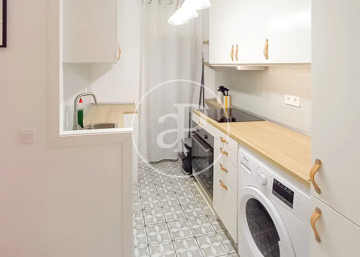 Kitchen of Flat for rent in Madrid  with Heating and Furnished