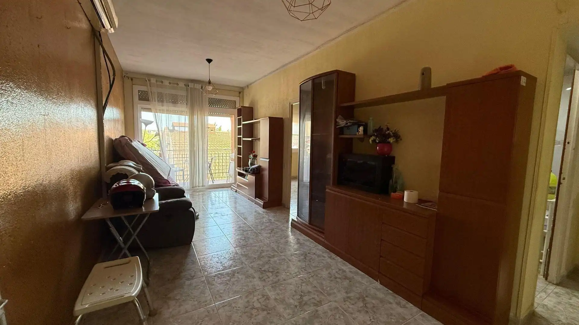 Wohnzimmer von Wohnung zum Verkauf in Barcelona mit Heizung, Möbliert und Alarm