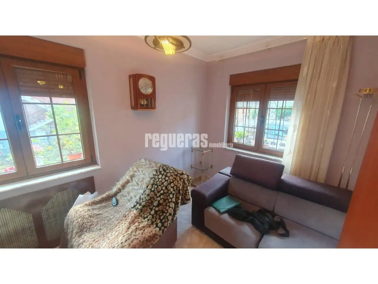 Bedroom of Houses for sale in Corvera de Asturias  with Heating, Parquet flooring and Furnished