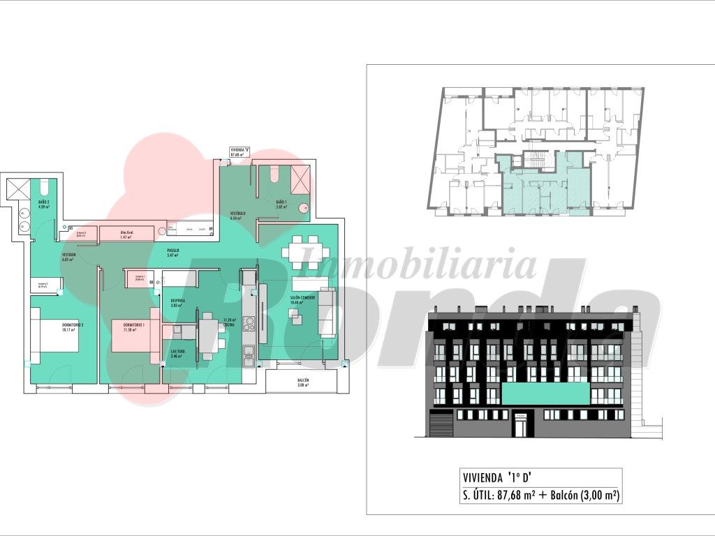 Apartament en venda en Lugo Capital amb Terrassa