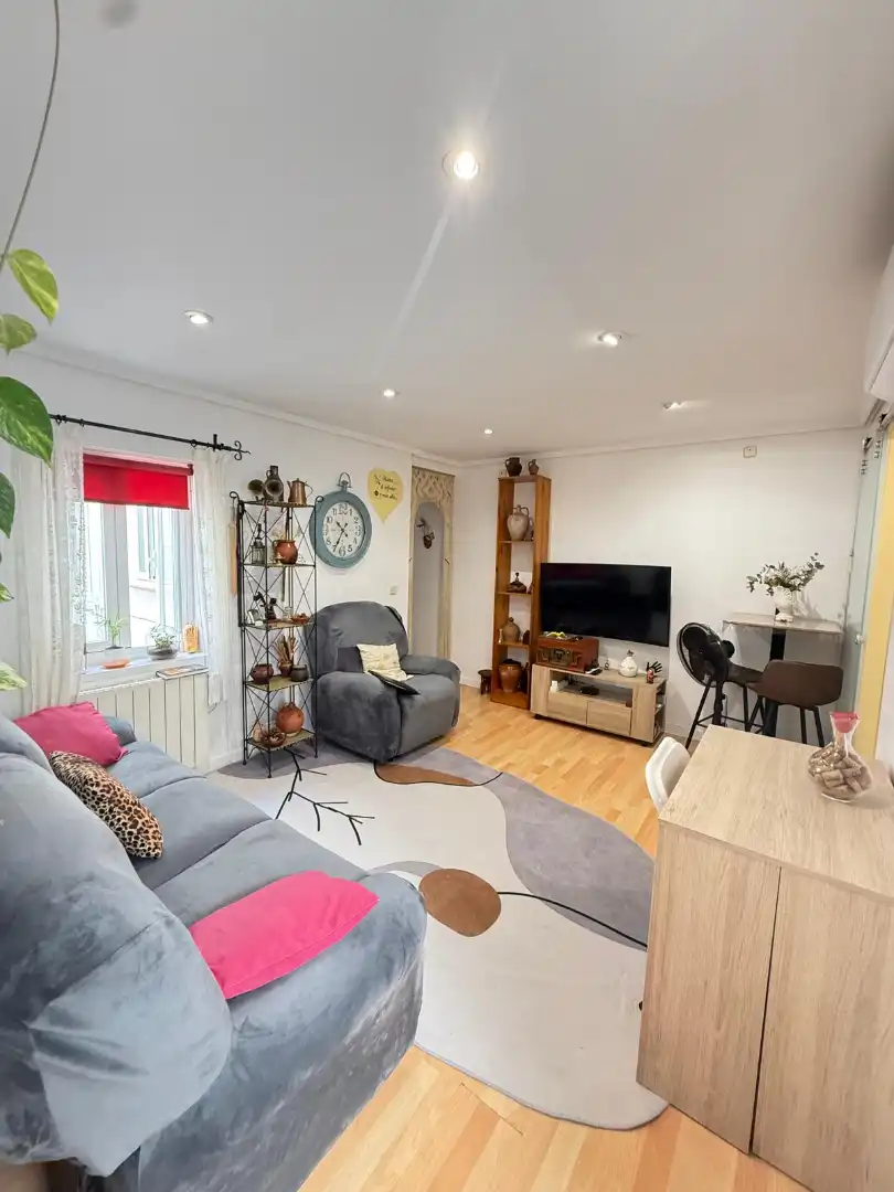 Living room of Flat for sale in Madrid  with Air Conditioner and Heating