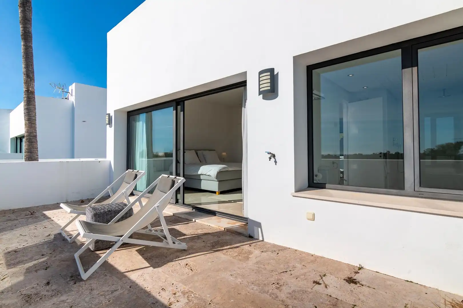 Terrassa de Casa o xalet de lloguer en Estepona amb Aire condicionat, Jardí privat i Terrassa