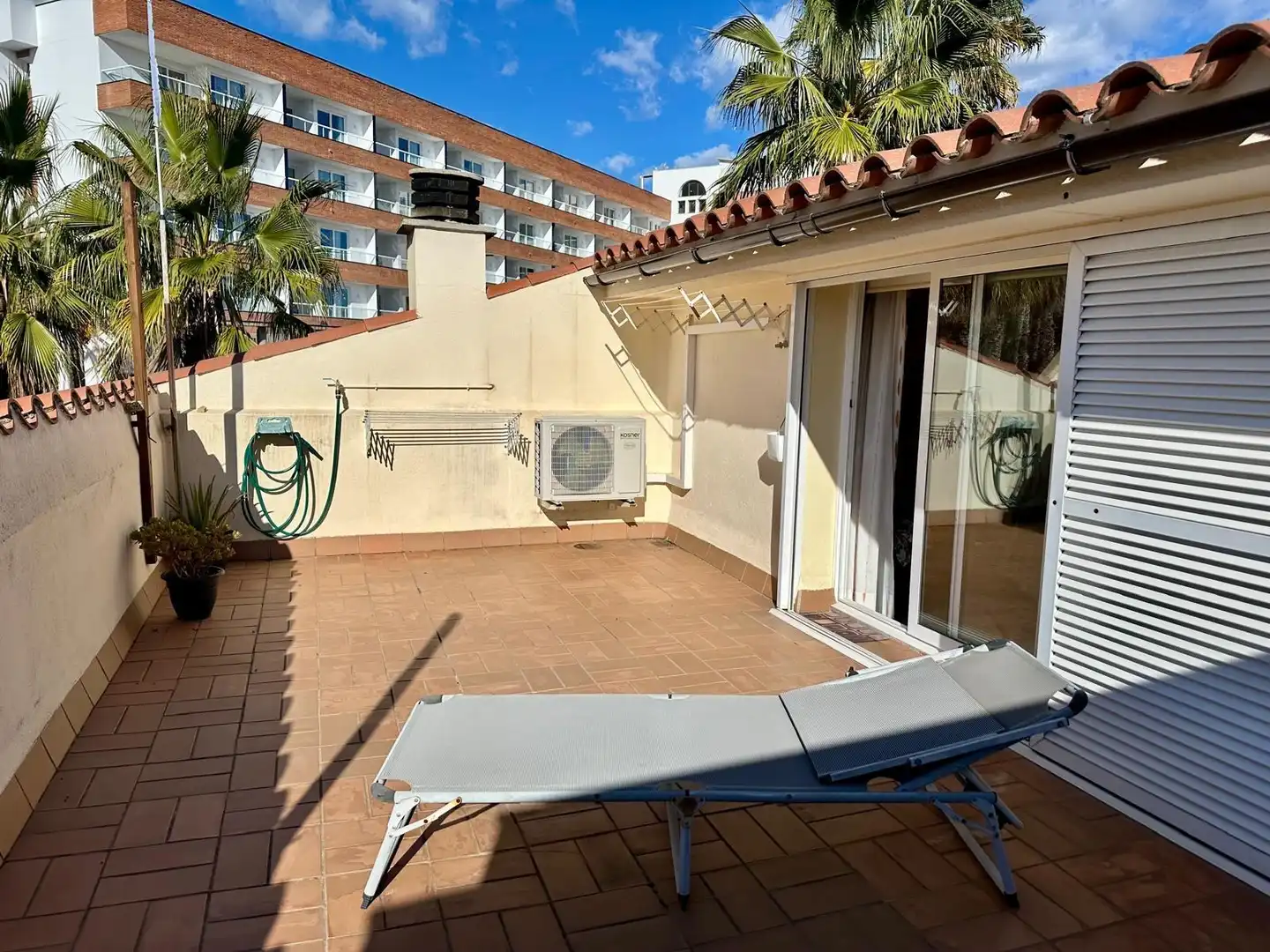 Terrassa de Casa adosada en venda en Lloret de Mar amb Aire condicionat, Calefacció i Jardí privat