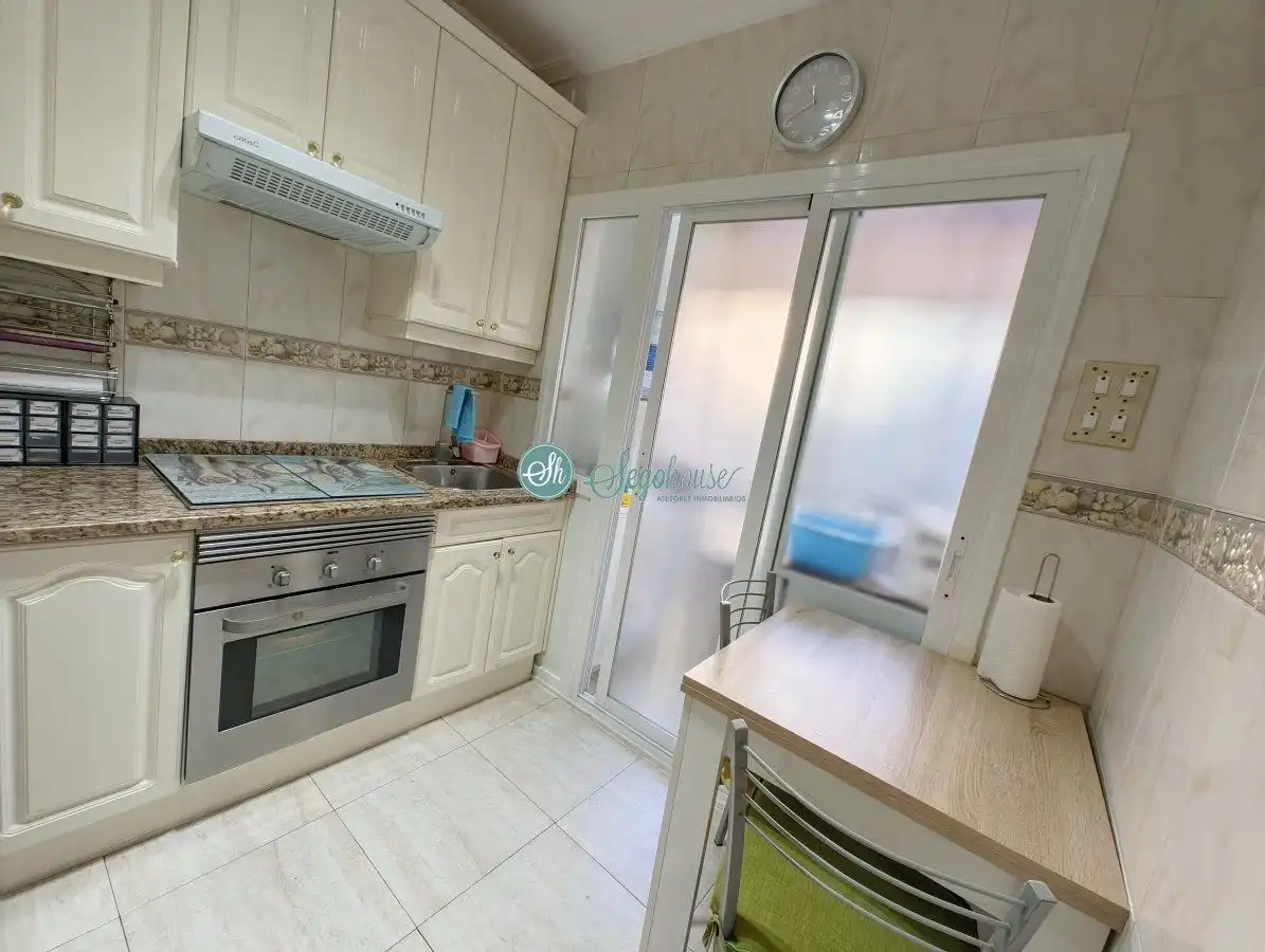 Kitchen of Flat for sale in Segovia  with Air Conditioner, Heating and Balcony